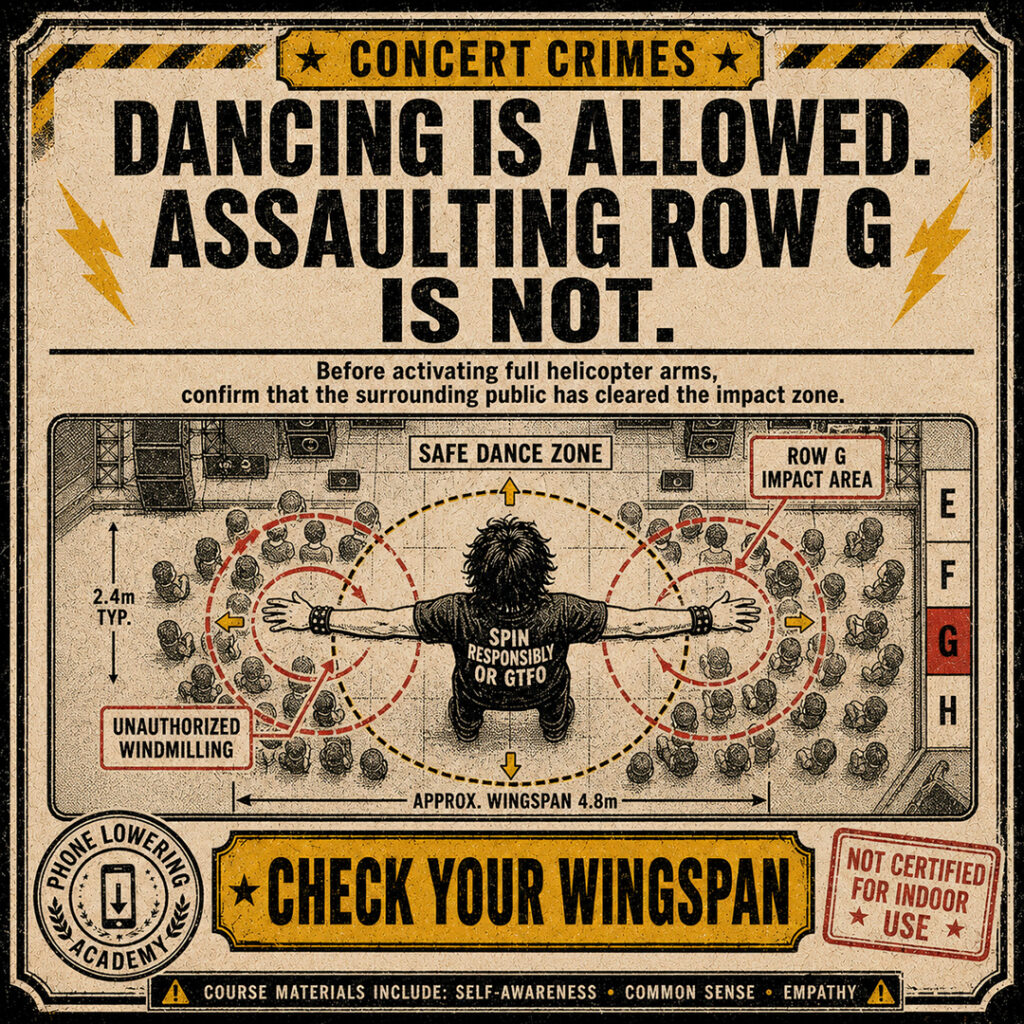 Concert Crimes Windmill Liability Waiver house ad