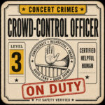 Crowd-Control Officer badge